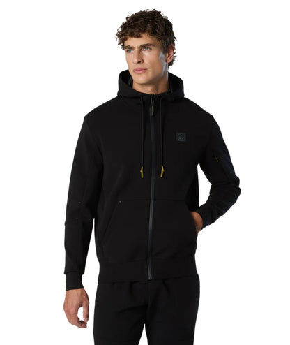 North Sails Felpa con Cappuccio e Zip 691097.000 Nero