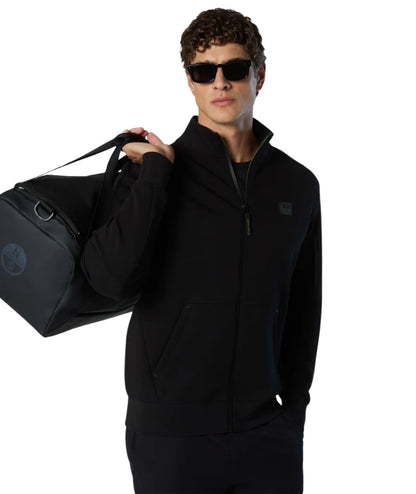 North Sails Felpa con Zip 691095.000 Nero