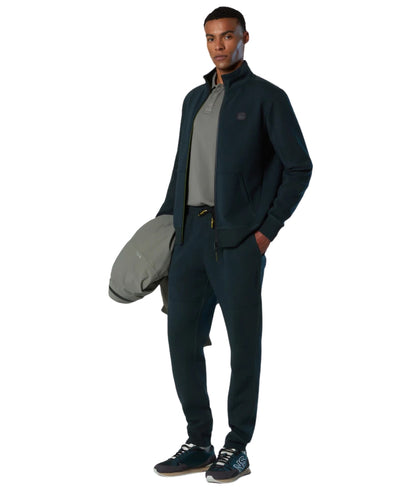 North Sails Felpa con Zip 691095.000 Verde Scuro