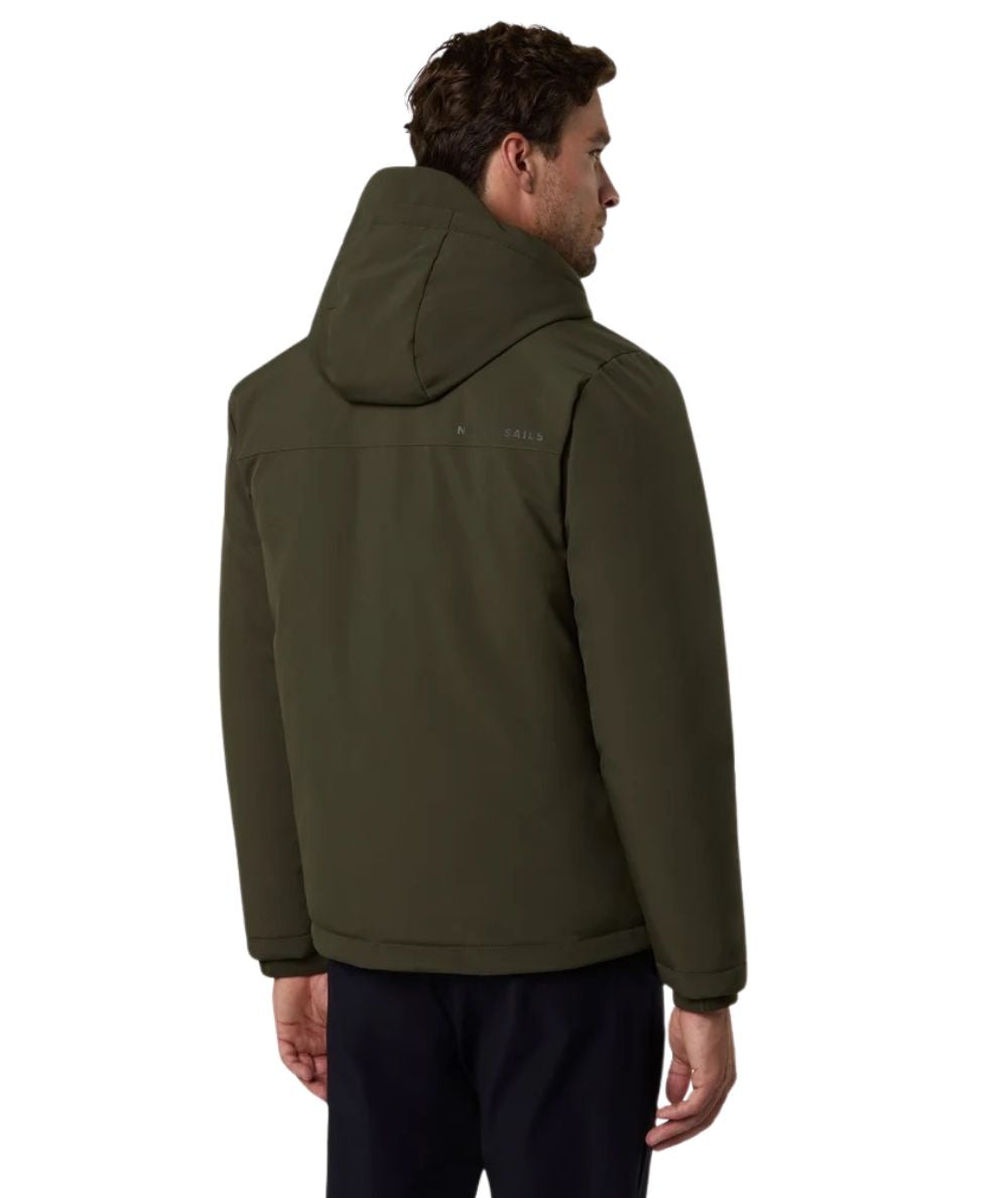North Sails Giacca Hobart in Softshell 603445_000 Verde Scuro