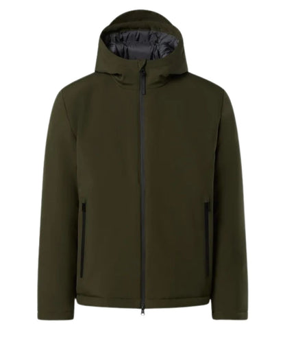 North Sails Giacca Hobart in Softshell 603445_000 Verde Scuro