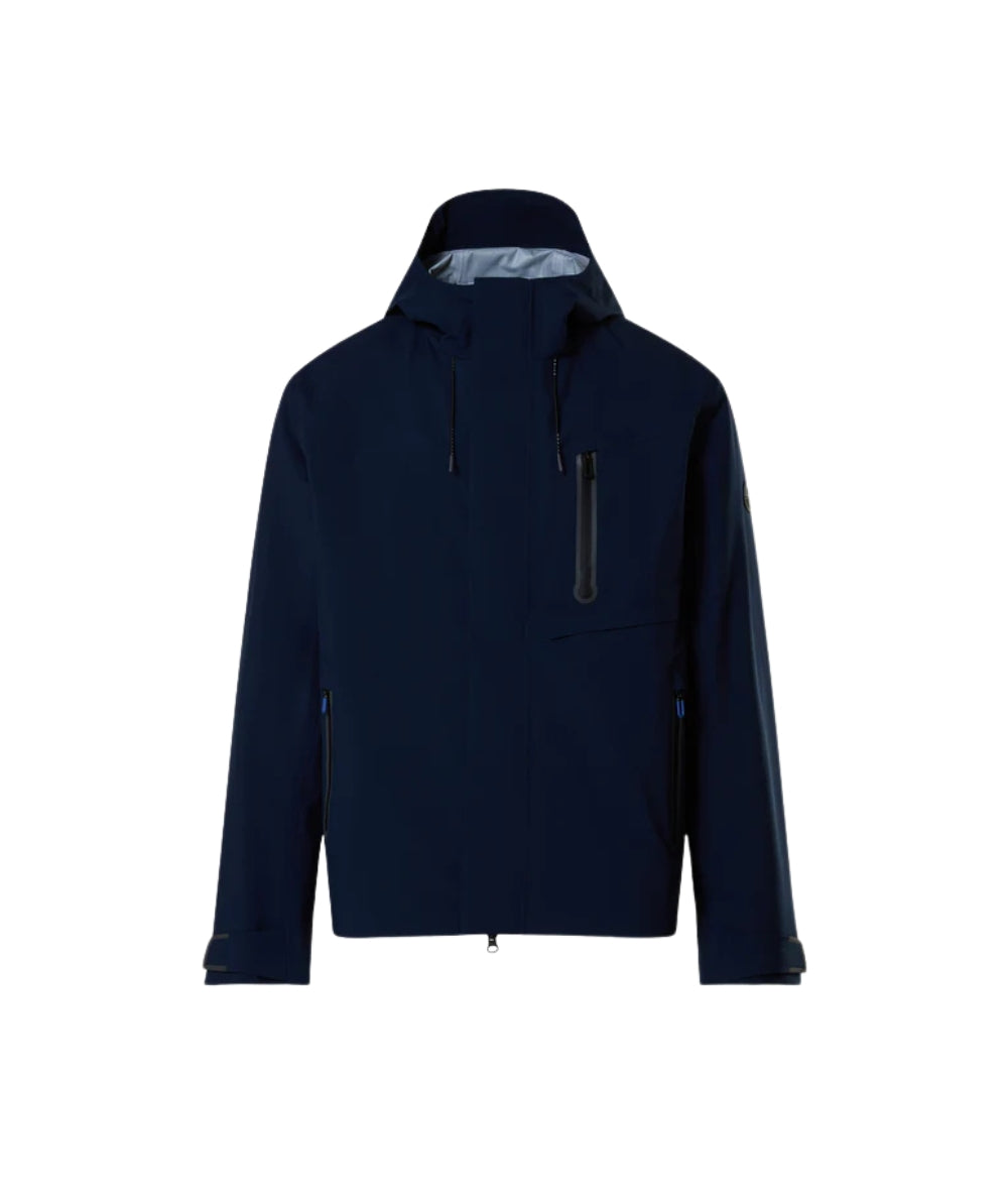 North Sails Giacca con Tasche Edge Tech Sailor 603406_000 Blu Navy