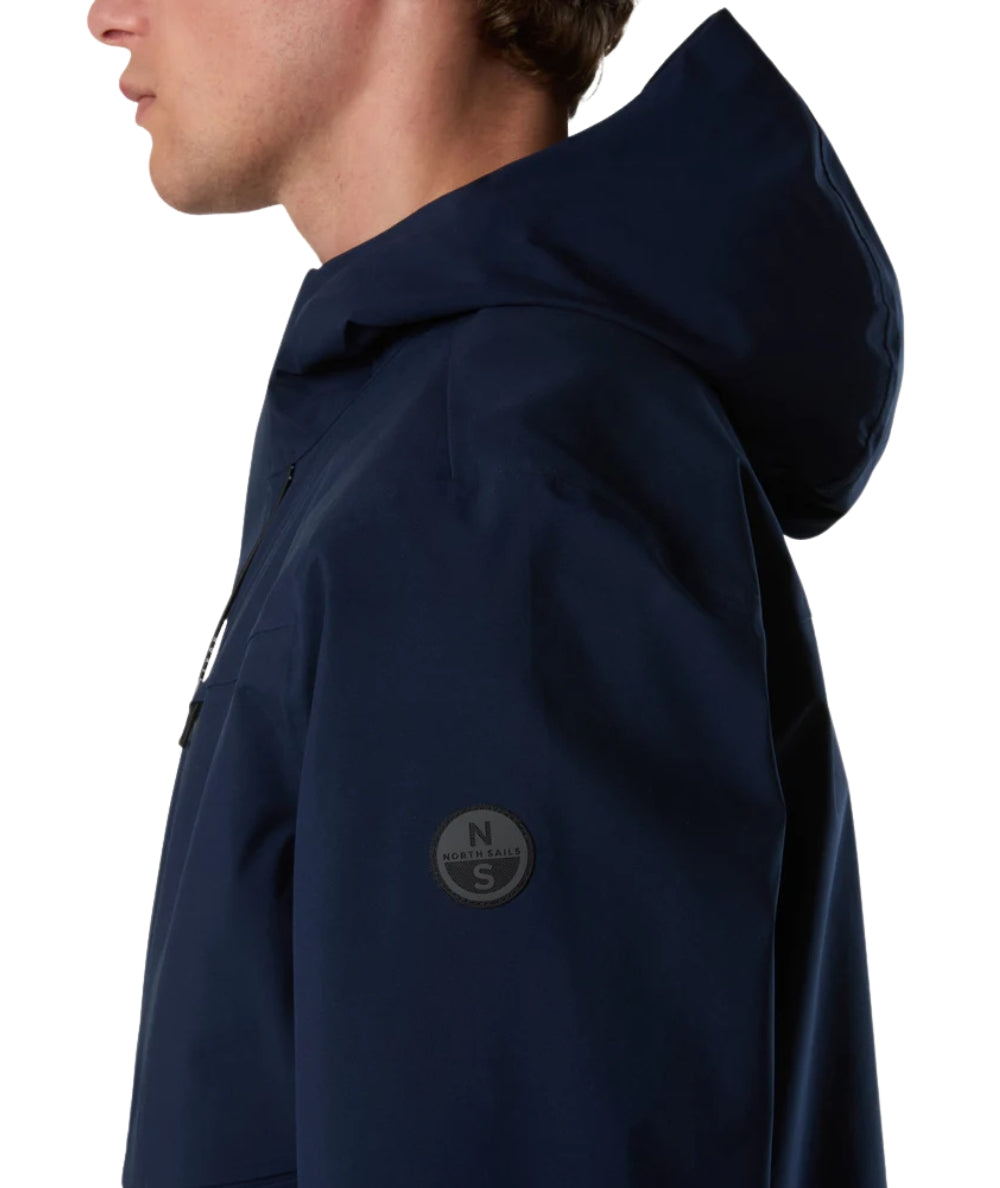 North Sails Giacca con Tasche Edge Tech Sailor 603406_000 Blu Navy