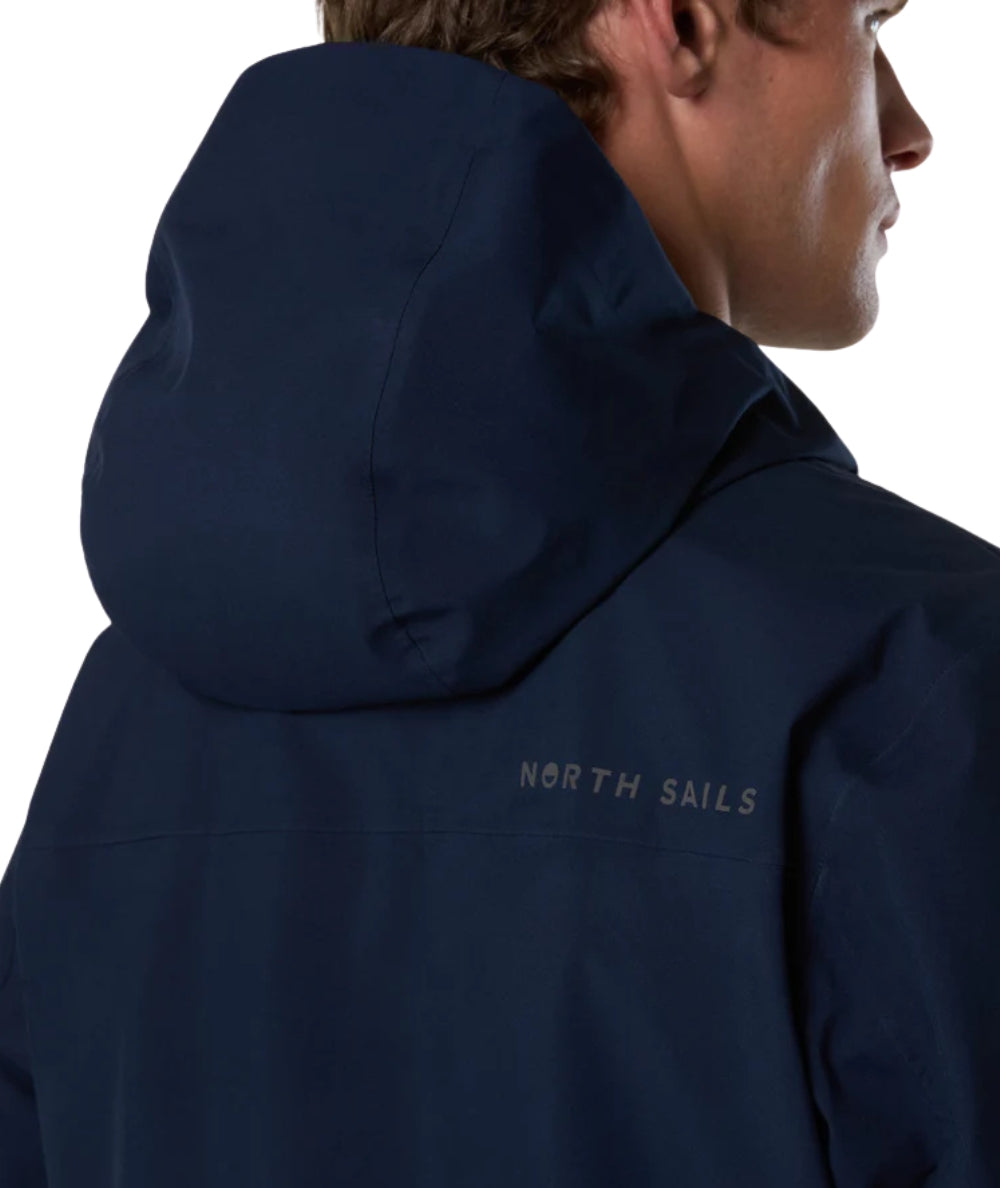 North Sails Giacca con Tasche Edge Tech Sailor 603406_000 Blu Navy