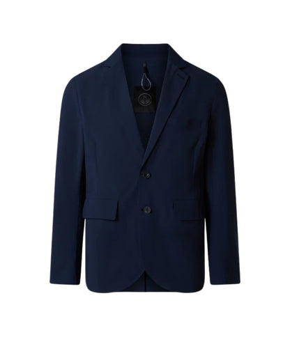North Sails Giacca con Tasche in Solotex Blazer Windflex 603413_000 Blu Navy