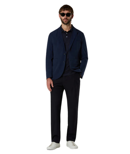 North Sails Giacca con Tasche in Solotex Blazer Windflex 603413_000 Blu Navy