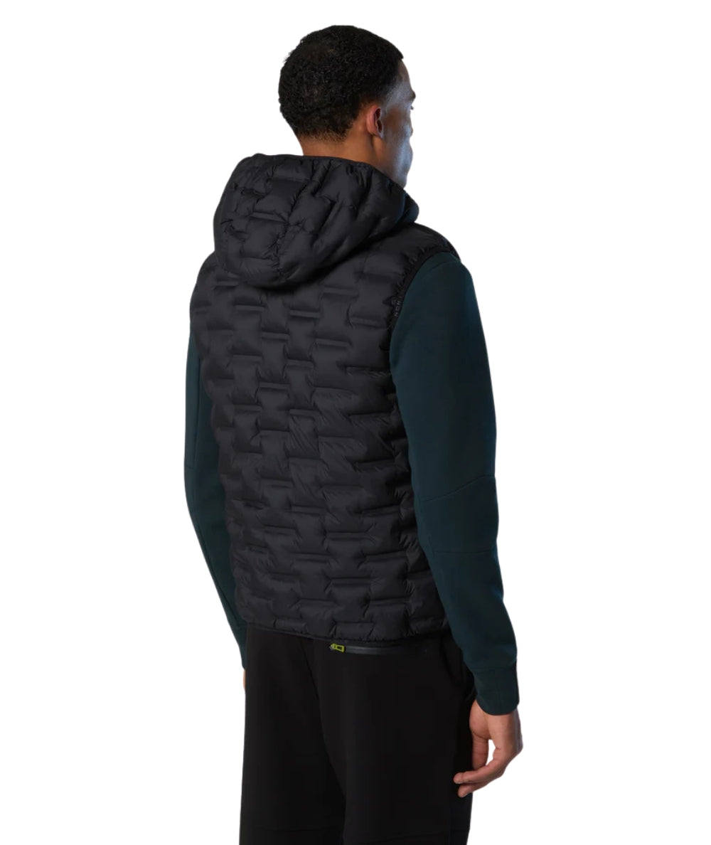 North Sails Gilet Trapuntatura a Laser 603369_000 Nero