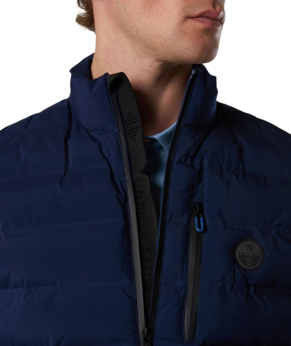 North Sails Gilet con Tasche Tiburon 603405_000 Blu Navy