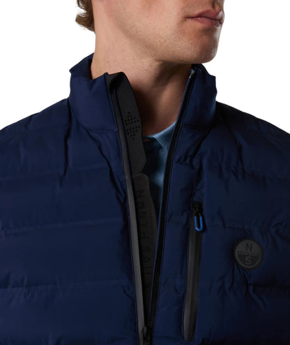 North Sails Gilet con Tasche Tiburon 603405_000 Blu Navy