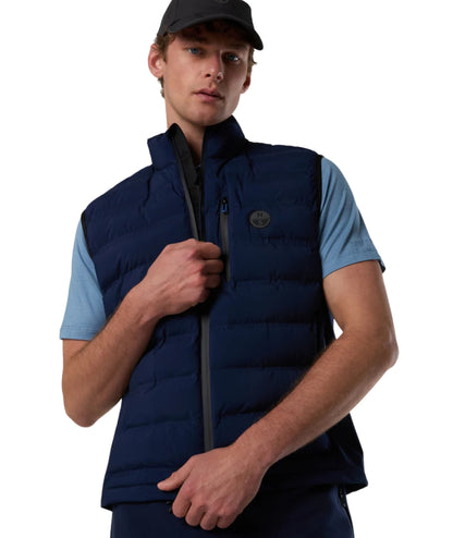 North Sails Gilet con Tasche Tiburon 603405_000 Blu Navy