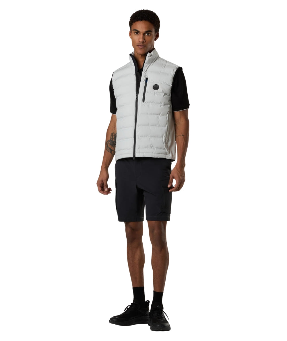 North Sails Gilet con Tasche Tiburon 603405_000 Grigio