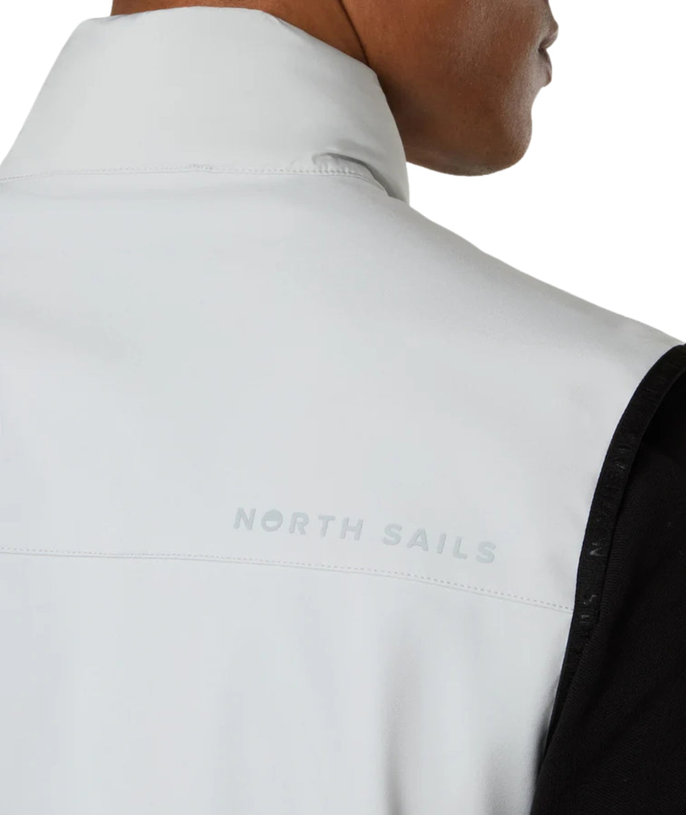 North Sails Gilet con Tasche Tiburon 603405_000 Grigio