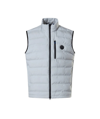 North Sails Gilet con Tasche Tiburon 603405_000 Grigio