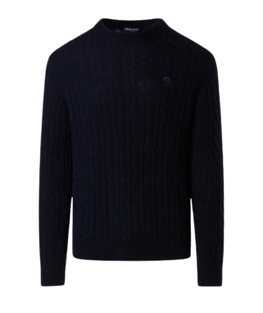 North Sails Maglione Girocollo 699145_000 Blu Navy