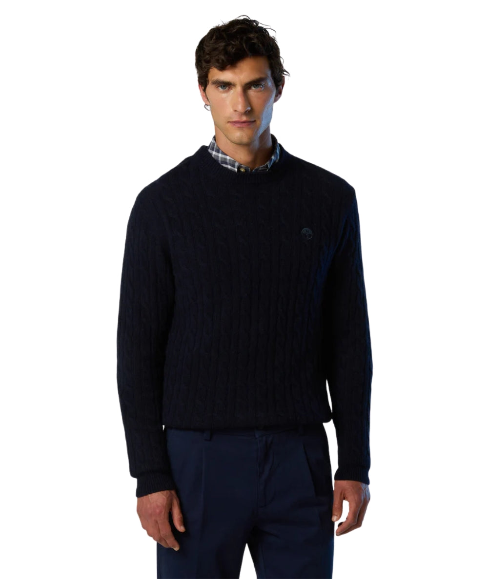 North Sails Maglione Girocollo 699145_000 Blu Navy