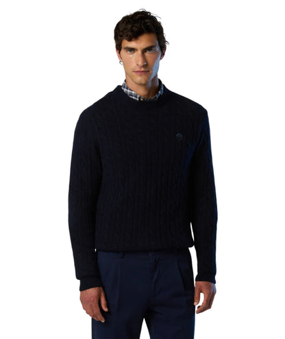 North Sails Maglione Girocollo 699145_000 Blu Navy