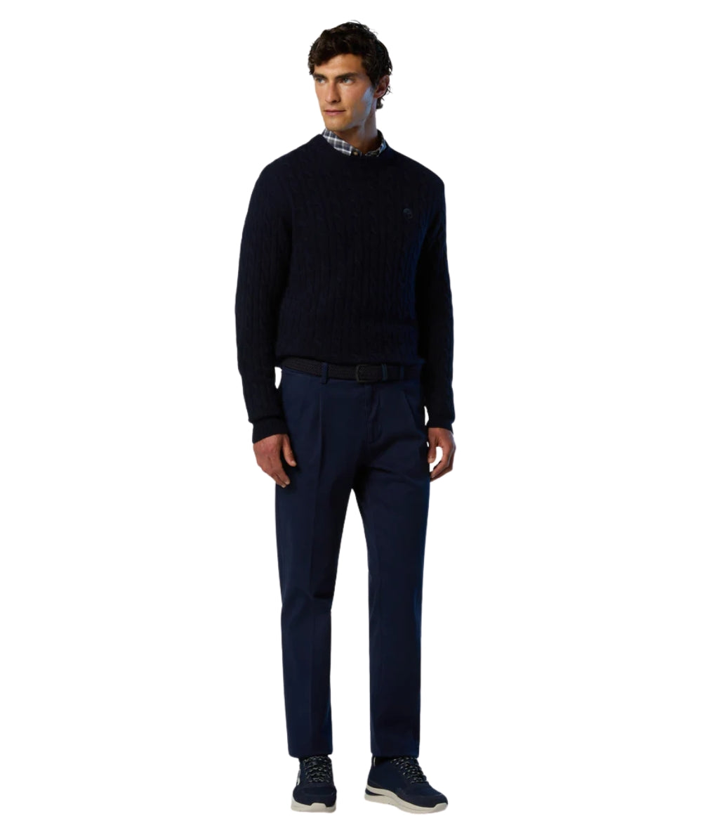 North Sails Maglione Girocollo 699145_000 Blu Navy