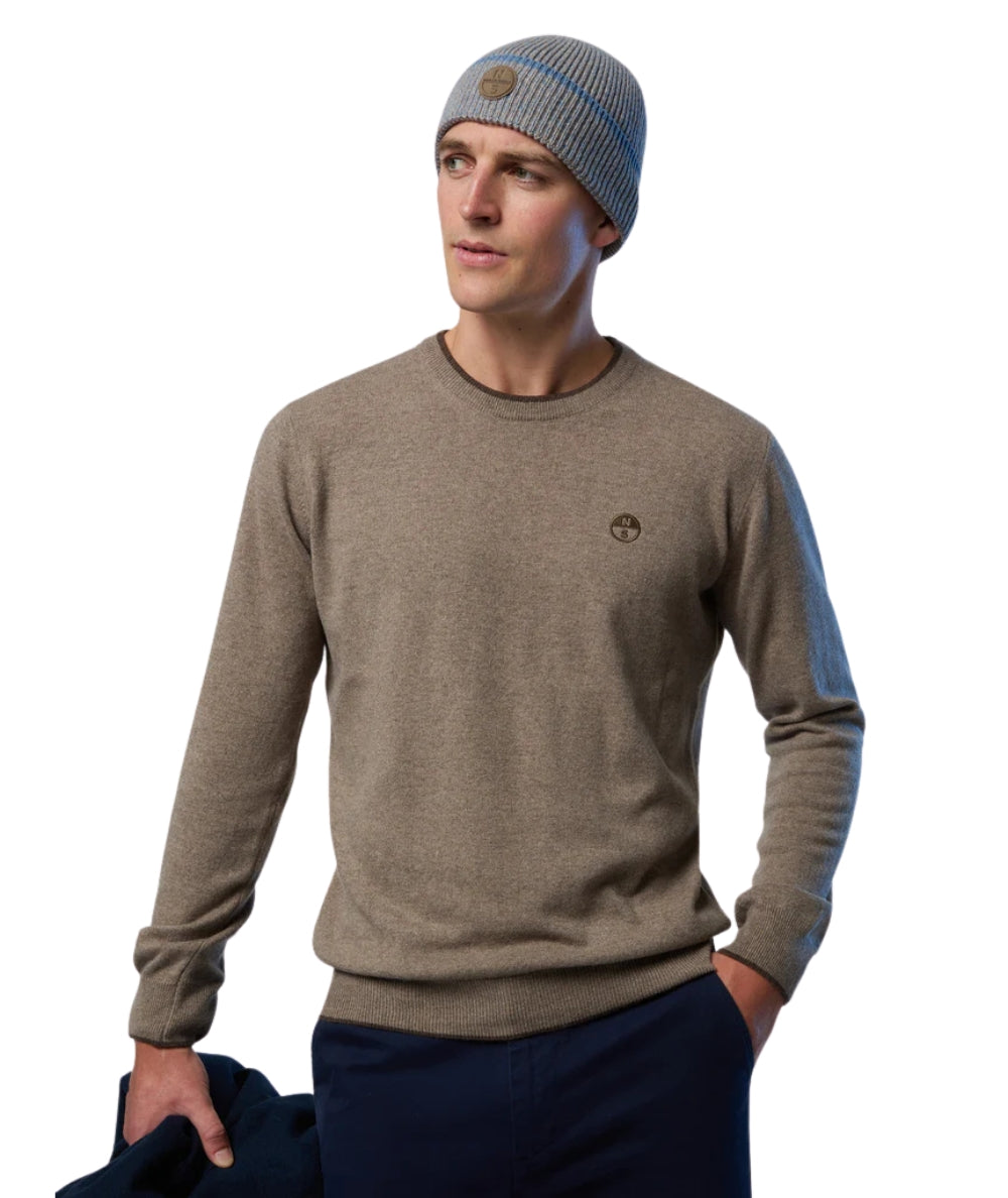 North Sails Maglione Girocollo 699775_000 Beige