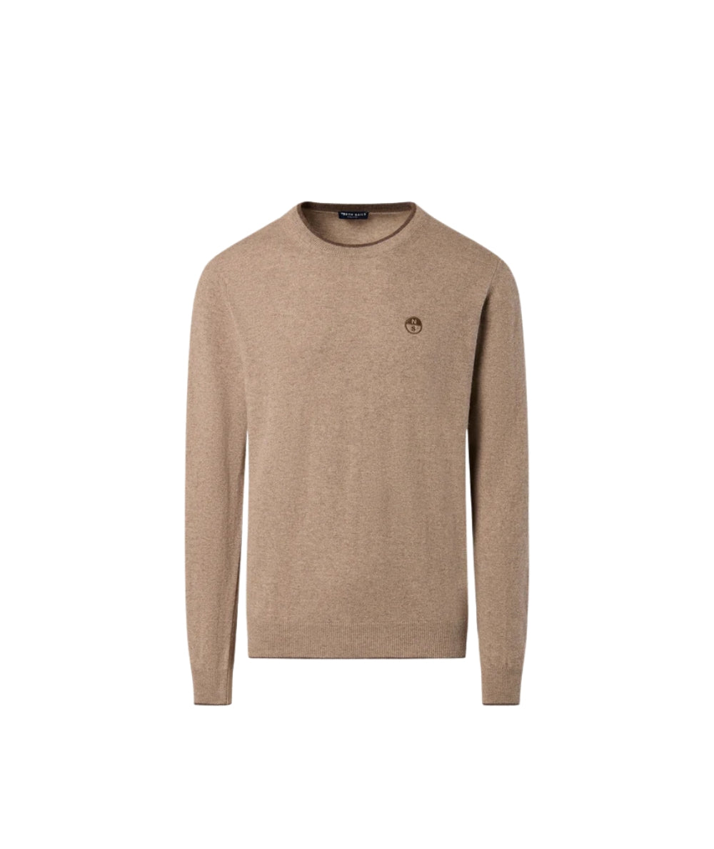 North Sails Maglione Girocollo 699775_000 Beige