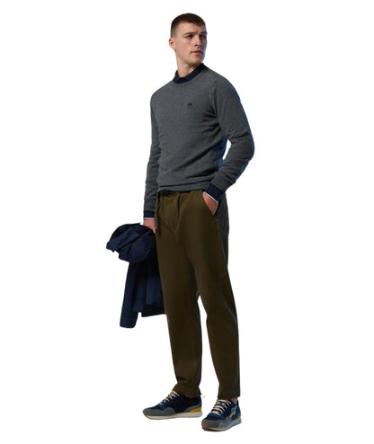 North Sails Maglione Girocollo 699775_000 Grigio