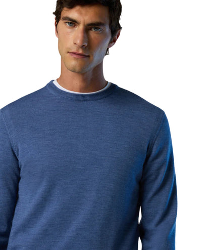 North Sails Maglione Girocollo Lana Merino 699156.000 Avio
