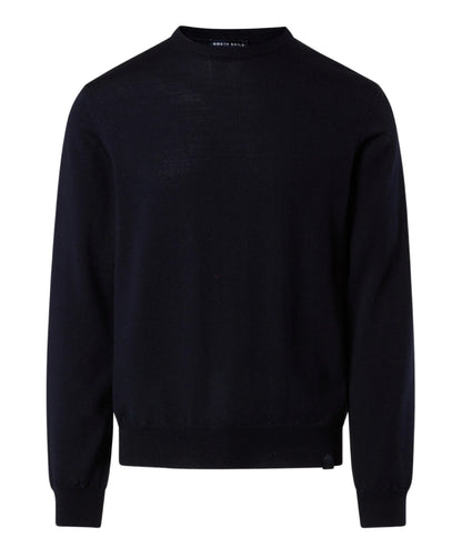 North Sails Maglione Girocollo Lana Merino 699156.000 Blu Navy
