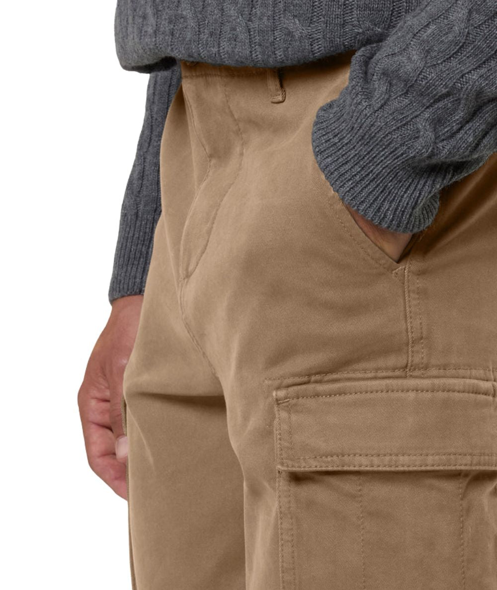North Sails Pantaloni Cargo in Cotone America 673055_000 Beige