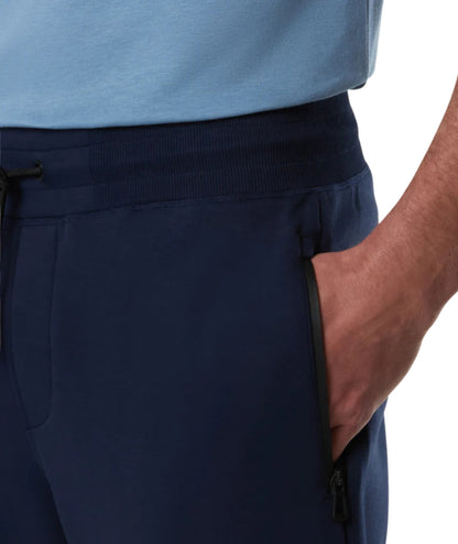 North Sails Pantaloni con Tasche in Felpa 673255_000 Blu Navy