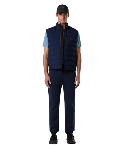 North Sails Pantaloni con Tasche in Felpa 673255_000 Blu Navy