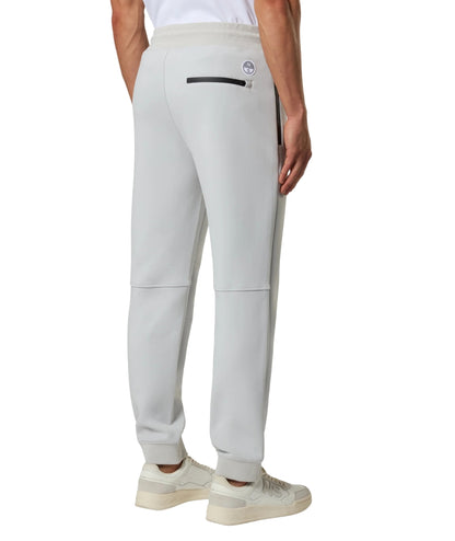 North Sails Pantaloni con Tasche in Felpa 673255_000 Grigio
