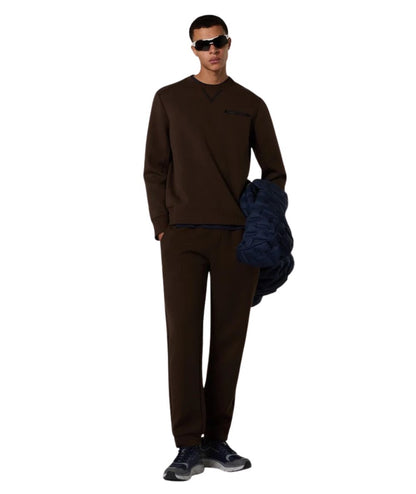 North Sails Pantaloni in Tessuto Scuba 673057_000 Marrone