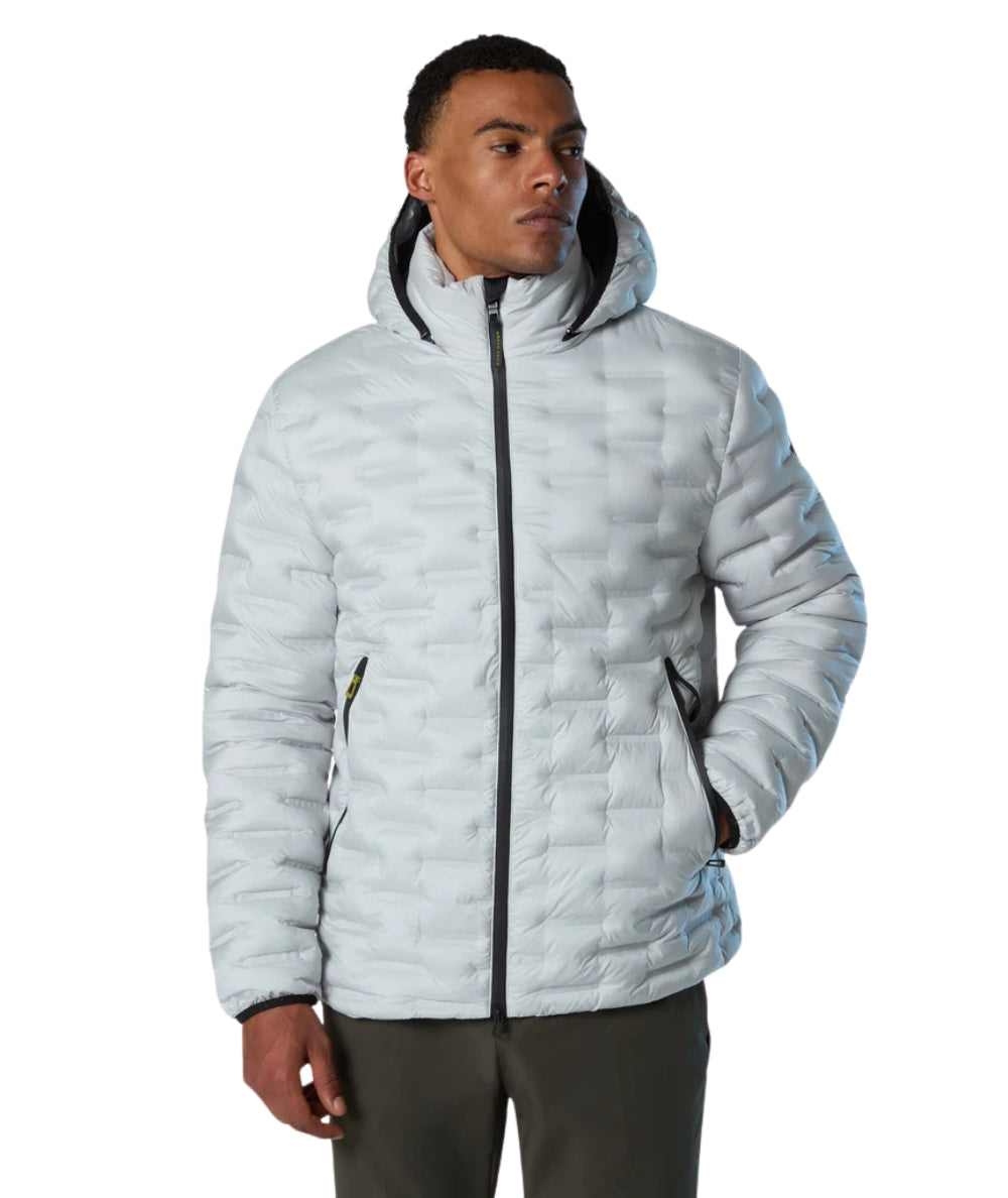North Sails Piumino con Trapuntatura Laser  603370_000 Grigio