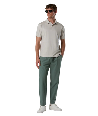 North Sails Polo con Maniche Corte in Jersey 692725_000 Grigio