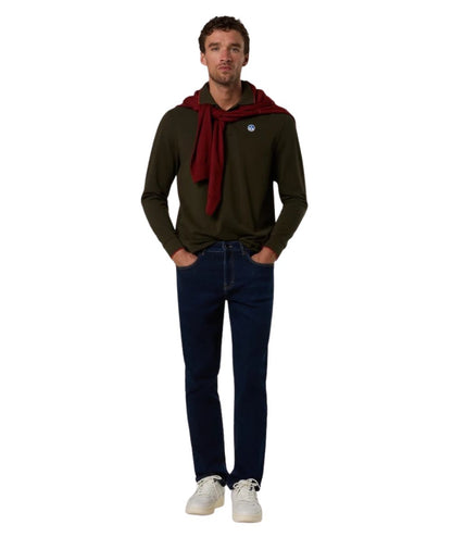 North Sails Polo in Cotone 692748_000 Verde