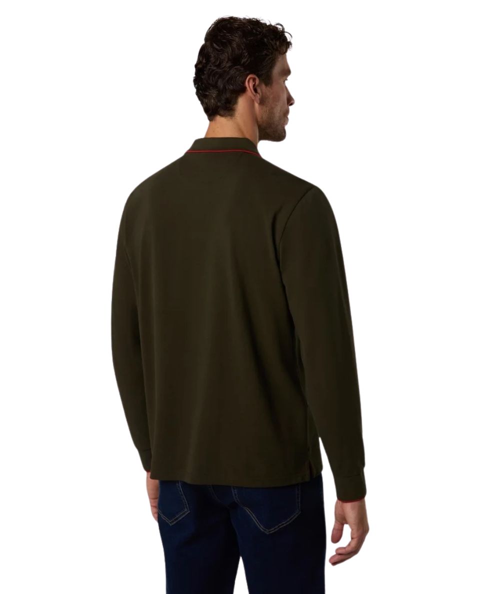North Sails Polo in Cotone 692748_000 Verde