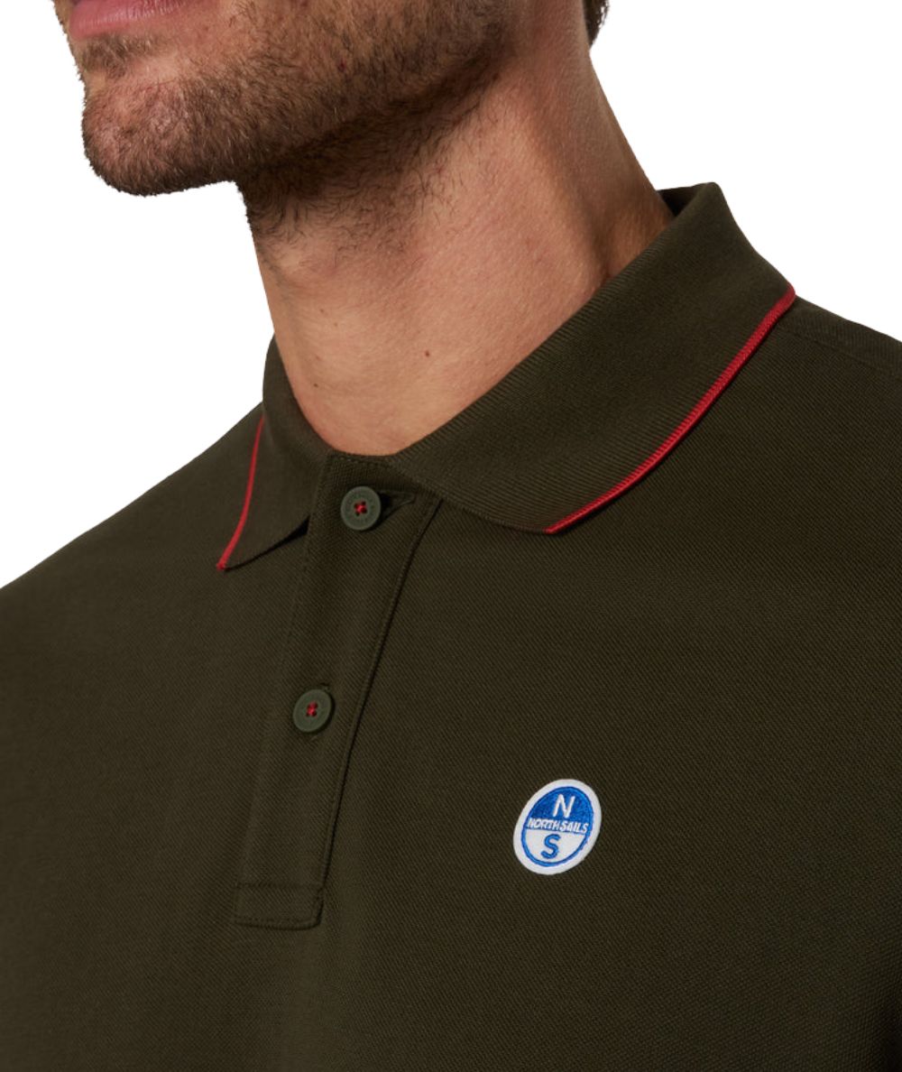 North Sails Polo in Cotone 692748_000 Verde