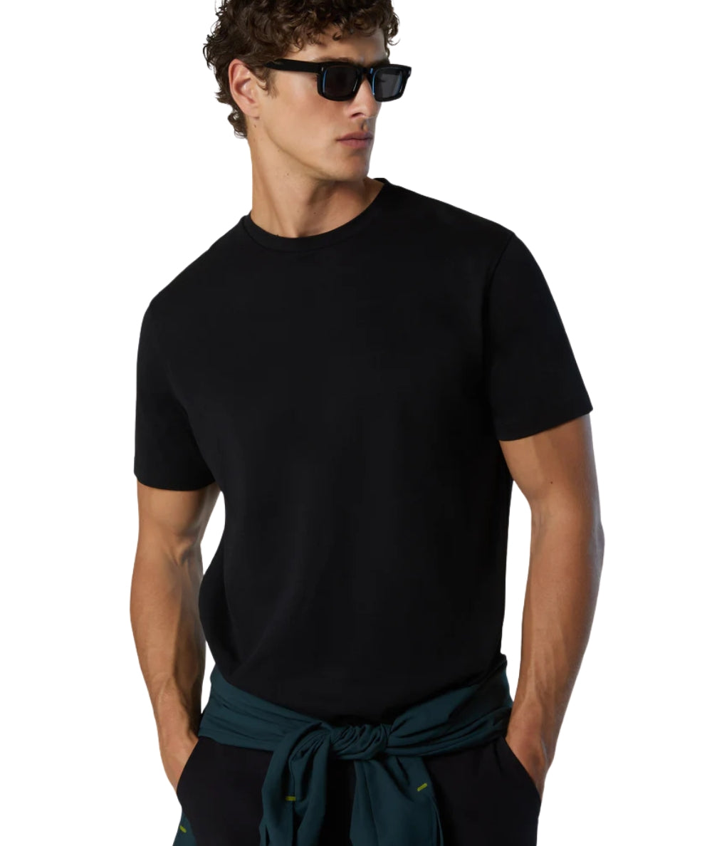 North Sails T-shirt Maniche Corte 693063.000 Nero
