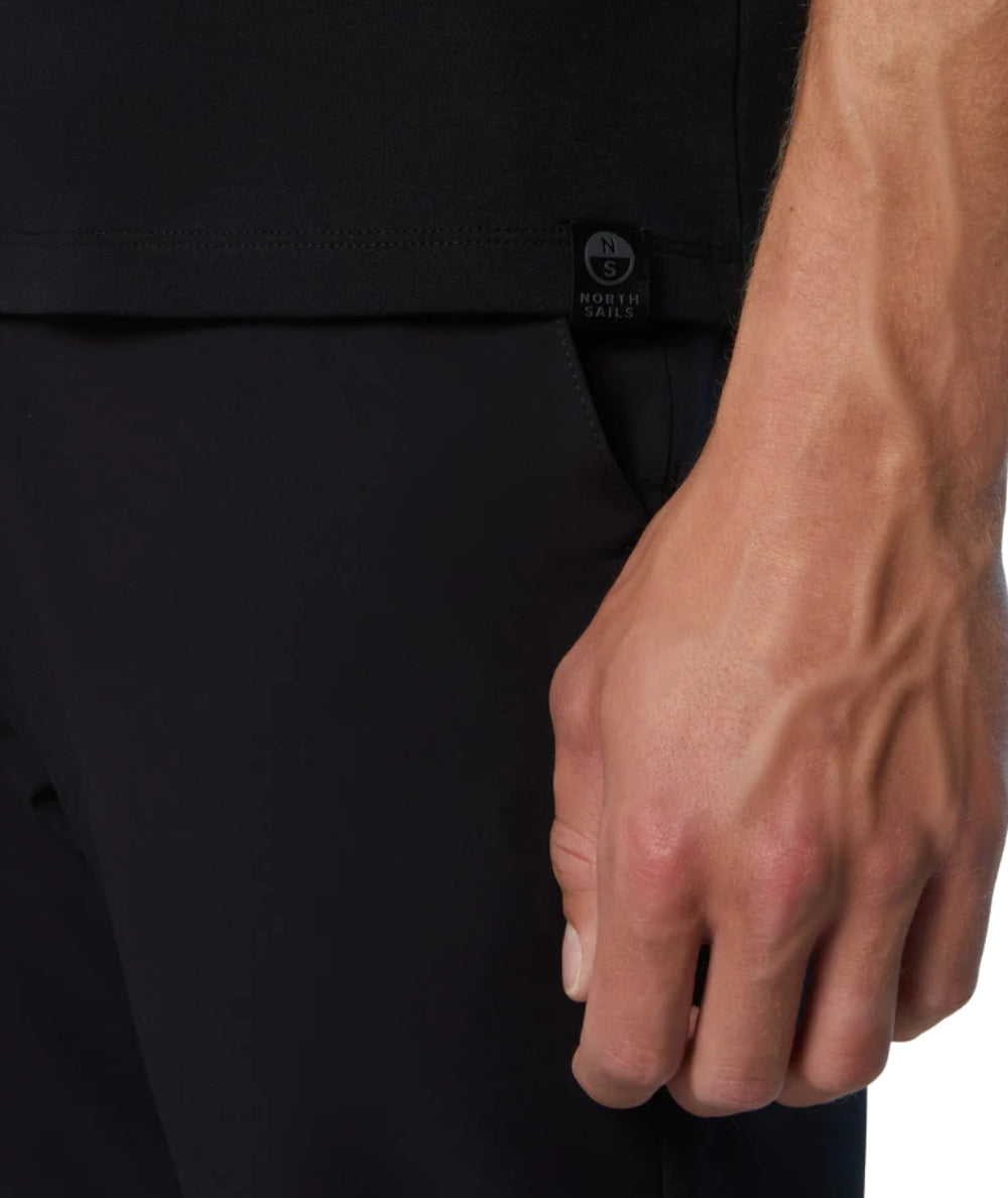 North Sails T-shirt Maniche Corte 693063.000 Nero