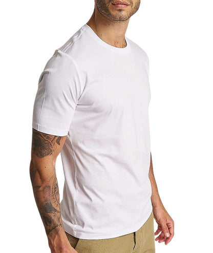 PEOPLE OF SHIBUYA T-SHIRT GIROCOLLO IN FILO DI SCOZIA SHIKO BIANCO