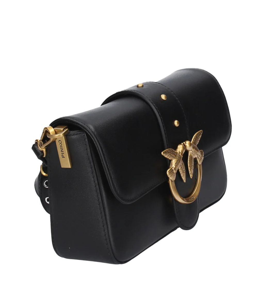 PINKO Borsa Love One Mini Slouchy 105824-A0QO Nero