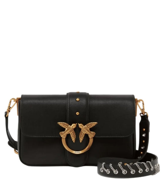 PINKO Borsa Love One Mini Slouchy 105824-A0QO Nero