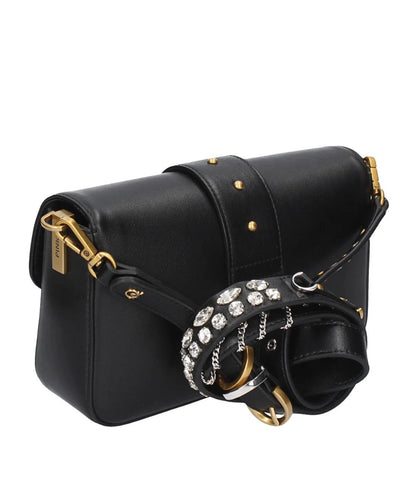 PINKO Borsa Love One Mini Slouchy 105824-A0QO Nero