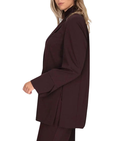 PINKO Blazer Monopetto Kamut 105663-A18E Bordeaux Scuro