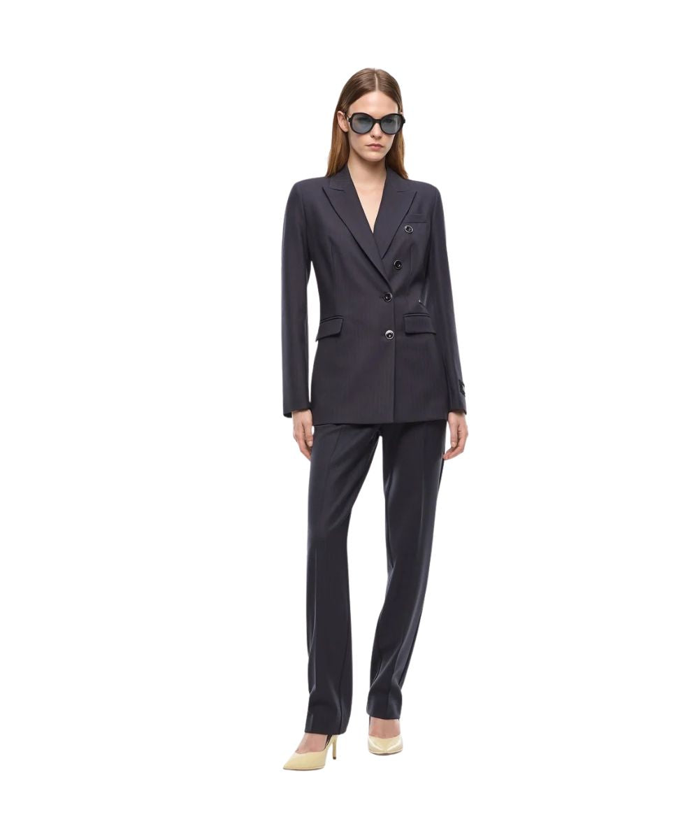PINKO Blazer in Lana Slim Fit New Amalfi 107513-A3IF Blu
