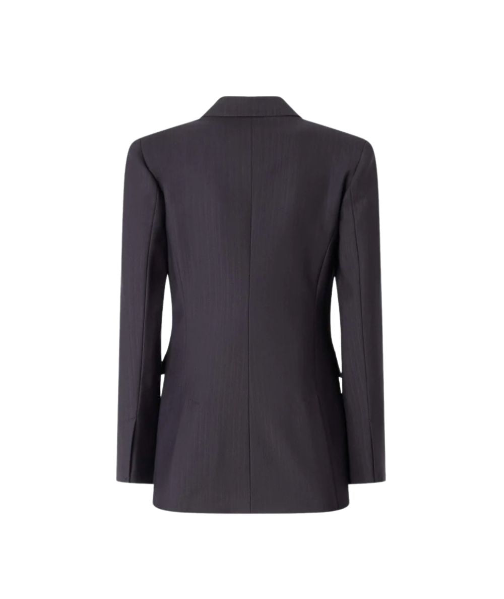 PINKO Blazer in Lana Slim Fit New Amalfi 107513-A3IF Blu