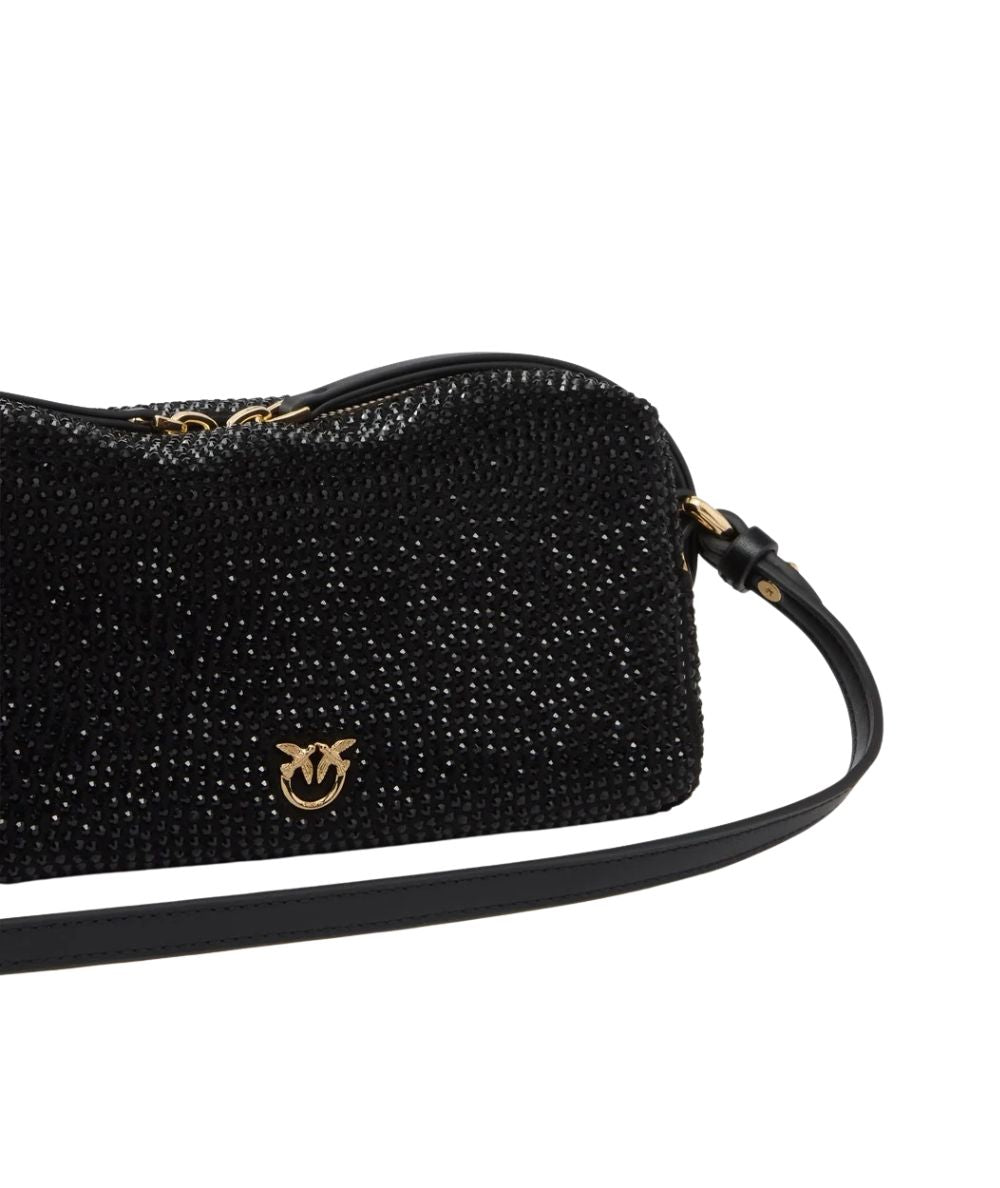 PINKO Borsa Bauletto Trittico Mini Full 106967-A3O8 Nero