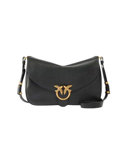 PINKO Borsa in Pelle Love Stachel Classic 107655-A0QO Nero