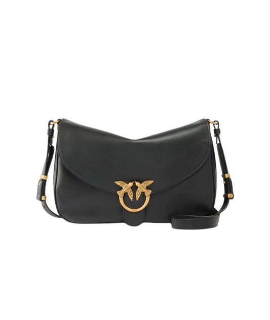 PINKO Borsa in Pelle Love Stachel Classic 107655-A0QO Nero