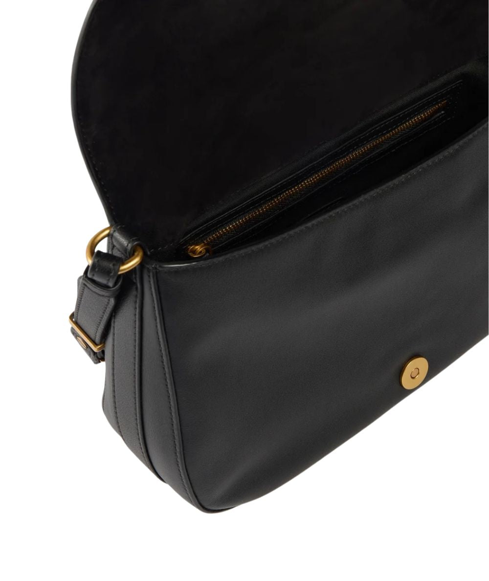 PINKO Borsa in Pelle Love Stachel Classic 107655-A0QO Nero