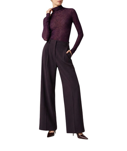 PINKO Maglia con Micro Paillettes Moss 105821-A2PM Viola